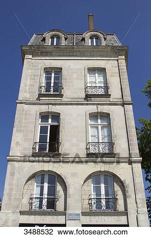 France, Western France, Nantes, Alle du Port Maillard, old stone building View Large Photo Image Stock Image - France, Western France, Nantes, Alle du Port Maillard, old stone building. Fotosearch