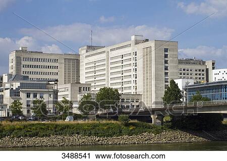 Stock Image - France, Western France, Nantes, Htel Dieu. Fotosearch