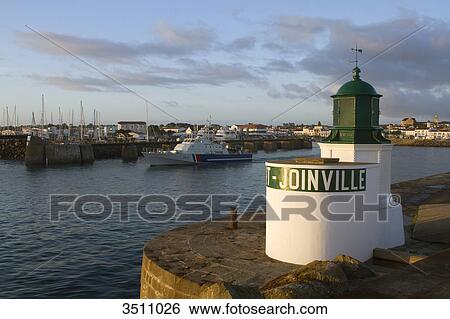 France, Western France, Yeu island, Port-Joinville. View Large Photo Image Stock Photograph - France, Western France, Yeu island, Port-Joinville.. Fotosearch