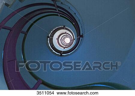 France, Western France, Yeu island, the spiral staircase of the Great Lighthouse. View Large Photo Image Picture - France, Western France, Yeu island, the spiral staircase of the Great Lighthouse.. Fotosearch