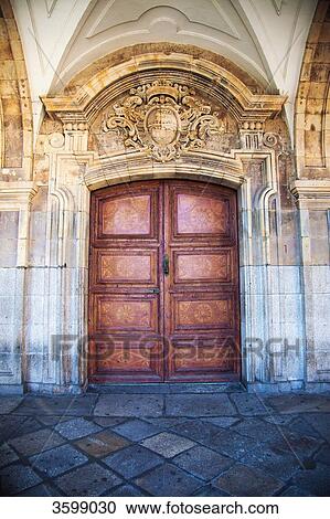 Front door in Salamanca, Spain View Large Photo Image Stock Image - Front door in Salamanca, Spain. Fotosearch