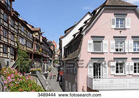 Germany, Baden-Wurttemberg, Medieval town of Meersburg on Lake Constance View Large Photo Image Picture - Germany, Baden-Wurttemberg, Medieval town of Meersburg on Lake Constance. Fotosearch