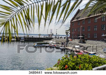 Germany, Baden-Wurttemberg, Medieval town of Meersburg on Lake Constance View Large Photo Image Stock Image - Germany, Baden-Wurttemberg, Medieval town of Meersburg on Lake Constance. Fotosearch