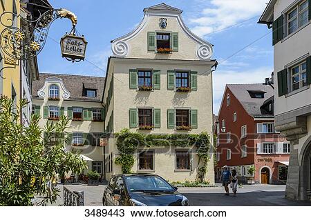 Germany, Baden-Wurttemberg, Medieval town of Meersburg on Lake Constance View Large Photo Image Stock Image - Germany, Baden-Wurttemberg, Medieval town of Meersburg on Lake Constance. Fotosearch