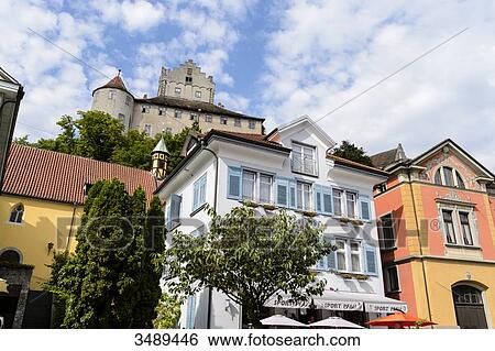 Germany, Baden-Wurttemberg, Medieval town of Meersburg on Lake Constance View Large Photo Image Stock Photograph - Germany, Baden-Wurttemberg, Medieval town of Meersburg on Lake Constance. Fotosearch