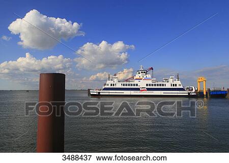 Stock Photo - Germany, Dagebll. Schleswig-Holstein. Harbour.. Fotosearch