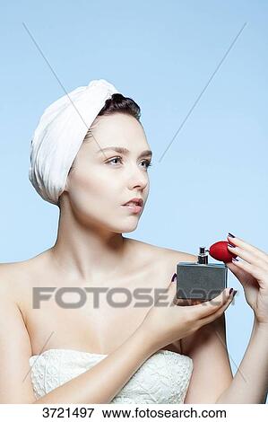 Girl perfume View Large Photo Image Stock Photo - Girl perfume. Fotosearch
