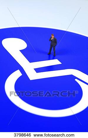Stock Photograph - Handicap logo. Fotosearch