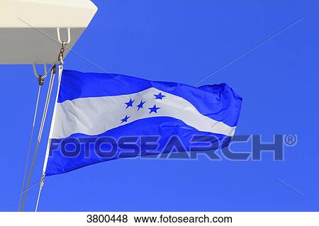 Honduras flag View Large Photo Image Stock Photo - Honduras flag. Fotosearch