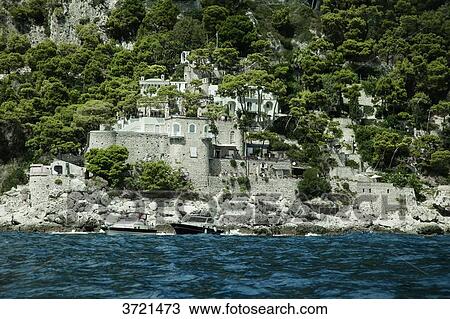 House on the shore of Capri, Campania, Italy View Large Photo Image Stock Image - House on the shore of Capri, Campania, Italy. Fotosearch