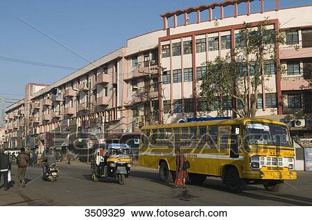 Stock Photo - India, Madhya Pradesh, Bhopal, Hamidia road. Fotosearch