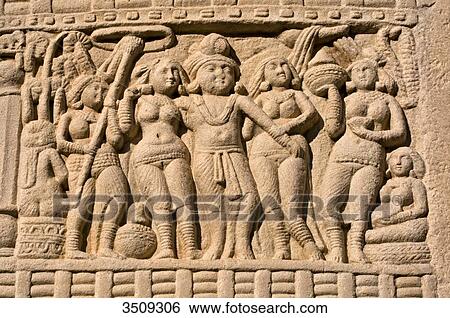 India, Madhya Pradesh, Sanchi, Stupa N1 View Large Photo Image Stock Photograph - India, Madhya Pradesh, Sanchi, Stupa N1. Fotosearch