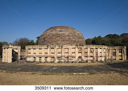India, Madhya Pradesh, Sanchi, Stupa N2 View Large Photo Image Stock Image - India, Madhya Pradesh, Sanchi, Stupa N2. Fotosearch