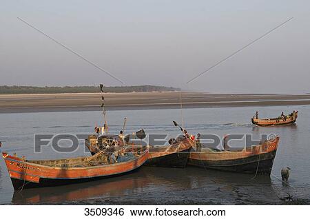 India, West Bengal, Digha, Fishing boat View Large Photo Image Stock Photograph - India, West Bengal, Digha, Fishing boat. Fotosearch
