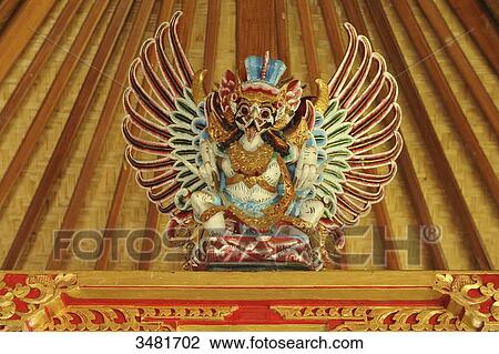 Indonesia, Bali, Sangsit, representation of Garuda, the emblem of Indonesia that can be found on coins View Large Photo Image Stock Image - Indonesia, Bali, Sangsit, representation of Garuda, the emblem of Indonesia that can be found on coins. Fotosearch