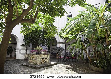 Inner courtyard, Massa Lubrense, Campania, Italy View Large Photo Image Stock Photography - Inner courtyard, Massa Lubrense, Campania, Italy. Fotosearch