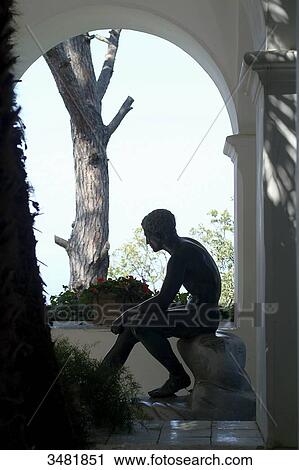 Italy, Amalfi Coast, Capri, Statue of Hermes in San Michele Villa. The villa carries the brand of the strong personality of its owner Axel Munthe, a Swedish writer and doctor. View Large Photo Image Stock Image - Italy, Amalfi Coast, Capri, Statue of Hermes in San Michele Villa. The villa carries the brand of the strong personality of its owner Axel Munthe, a Swedish writer and doctor.. Fotosearch