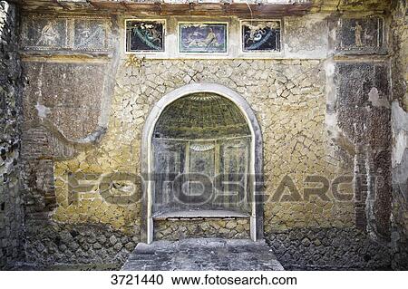 Italy, Campania, Herculaneum ruins View Large Photo Image Stock Image - Italy, Campania, Herculaneum ruins. Fotosearch