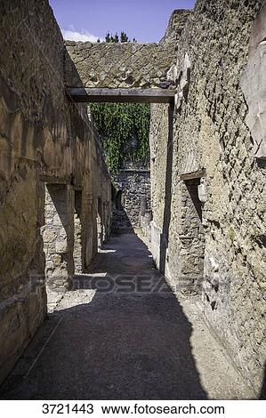 Italy, Campania, Herculaneum ruins View Large Photo Image Stock Image - Italy, Campania, Herculaneum ruins. Fotosearch