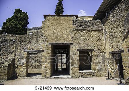 Italy, Campania, Herculaneum ruins View Large Photo Image Stock Photo - Italy, Campania, Herculaneum ruins. Fotosearch
