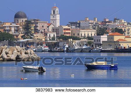 Italy, Sicilia, Milazzo View Large Photo Image Stock Image - Italy, Sicilia, Milazzo. Fotosearch