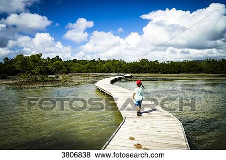 Kid walking, Etang des Salines, Martinique, France View Large Photo Image Stock Photo - Kid walking, Etang des Salines, Martinique, France. Fotosearch