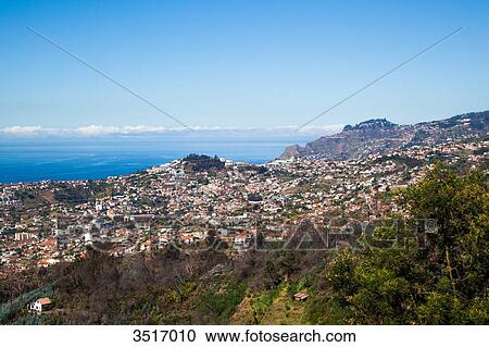 Madeira Island, Funchal View Large Photo Image Stock Image - Madeira Island, Funchal. Fotosearch