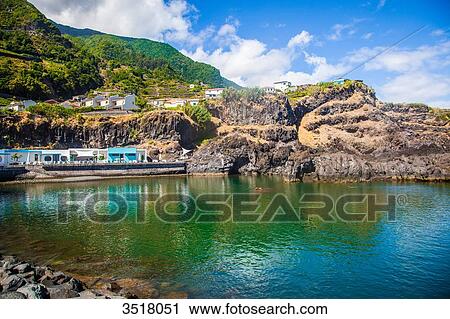 Madeira Island, lounge bar Seixal View Large Photo Image Stock Image - Madeira Island, lounge bar Seixal. Fotosearch