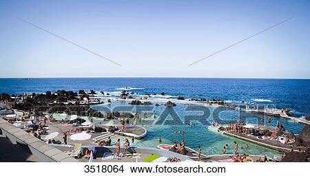 Madeira Island, natural pool of Porto Moniz View Large Photo Image Picture - Madeira Island, natural pool of Porto Moniz. Fotosearch