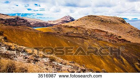 Madeira Island, Ponta do Furado volcanic rock View Large Photo Image Stock Photo - Madeira Island, Ponta do Furado volcanic rock. Fotosearch
