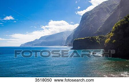 Madeira Island, Seixal View Large Photo Image Stock Image - Madeira Island, Seixal. Fotosearch
