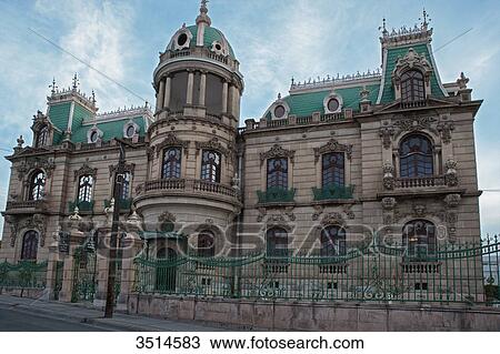 Mexico, Chihuahua State, Chihuahua, Quinta Gameros, facade, Chihuahua, Mexico View Large Photo Image Stock Image - Mexico, Chihuahua State, Chihuahua, Quinta Gameros, facade, Chihuahua, Mexico. Fotosearch