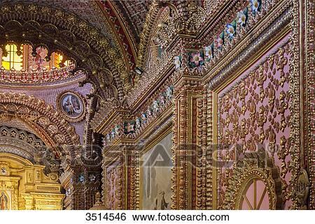 Mexico, Michoacan State, Morelia, Detail of the nave of the Sanctuary of Nuestra Senora de Guadalupe, 17th century, Unesco World Heritage View Large Photo Image Stock Photograph - Mexico, Michoacan State, Morelia, Detail of the nave of the Sanctuary of Nuestra Senora de Guadalupe, 17th century, Unesco World Heritage. Fotosearch