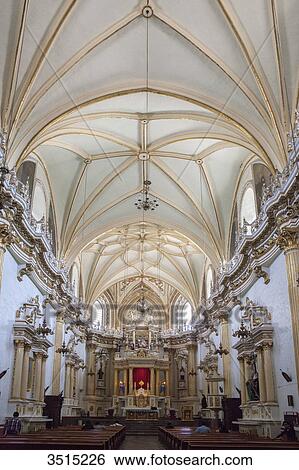 Stock Photograph - Mexico, Puebla State, Cholula, Church San Gabriel, 16th century. Fotosearch