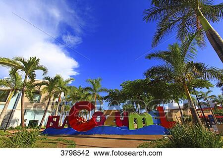 Mexico, Quintana Roo, Cozumel Island. San Miguel de Cozumel.. Plaza Benito Juarez View Large Photo Image Stock Image - Mexico, Quintana Roo, Cozumel Island. San Miguel de Cozumel.. Plaza Benito Juarez. Fotosearch