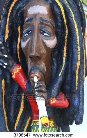 Mexico, Quintana Roo, Cozumel Island. Bob Marley statue View Large Photo Image Stock Photo - Mexico, Quintana Roo, Cozumel Island. Bob Marley statue. Fotosearch