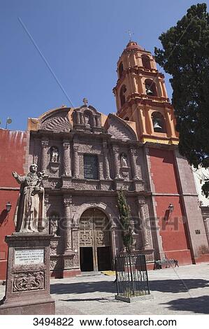 Mexico, State of Guanajuato, San Miguel de Allende, San Felipe de Neri Oratorio, 18th century, Baroque style View Large Photo Image Stock Image - Mexico, State of Guanajuato, San Miguel de Allende, San Felipe de Neri Oratorio, 18th century, Baroque style. Fotosearch