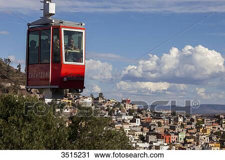 Mexico, Zacatecas state, Zacatecas, Cerro de la Bufa Cable cable car and General view of Zacatecas, Unesco World Heritage View Large Photo Image Stock Image - Mexico, Zacatecas state, Zacatecas, Cerro de la Bufa Cable cable car and General view of Zacatecas, Unesco World Heritage. Fotosearch
