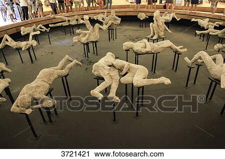 Molded plaster body of the inhabitants died in Pompeii, Campania, Italy View Large Photo Image Stock Image - Molded plaster body of the inhabitants died in Pompeii, Campania, Italy. Fotosearch