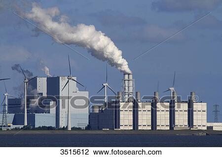 Netherlands, Groningen province, Eemshaven or Ems Harbour is a seaport. Ems estuary. Eemshaven Electrabel poxer plant. GDF Suez subsidiary. View Large Photo Image Stock Image - Netherlands, Groningen province, Eemshaven or Ems Harbour is a seaport. Ems estuary. Eemshaven Electrabel poxer plant. GDF Suez subsidiary.. Fotosearch