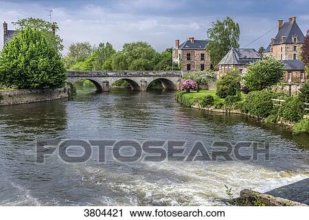 Normandy, around the Mont Saint Michel, Ducey les Cheris, banks of the River Selune View Large Photo Image Stock Image - Normandy, around the Mont Saint Michel, Ducey les Cheris, banks of the River Selune. Fotosearch