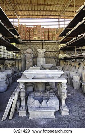 Objects, remnants of the ancient city of Pompeii, Campania, Italy View Large Photo Image Stock Photo - Objects, remnants of the ancient city of Pompeii, Campania, Italy. Fotosearch