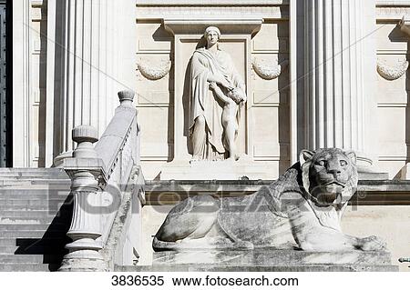 Paris, 1st arrondissement. Facade of the Palais de Justice in Paris. Statues. View Large Photo Image Stock Photography - Paris, 1st arrondissement. Facade of the Palais de Justice in Paris. Statues.. Fotosearch