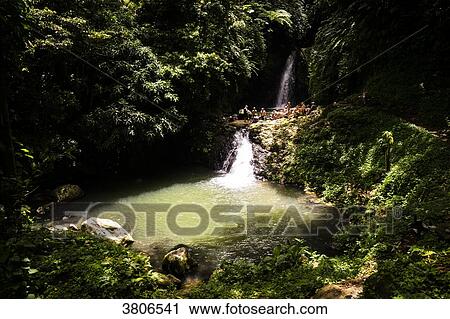 People picnic up at the Seven sisters waterfall, Grenada, West Indies View Large Photo Image Stock Image - People picnic up at the Seven sisters waterfall, Grenada, West Indies. Fotosearch