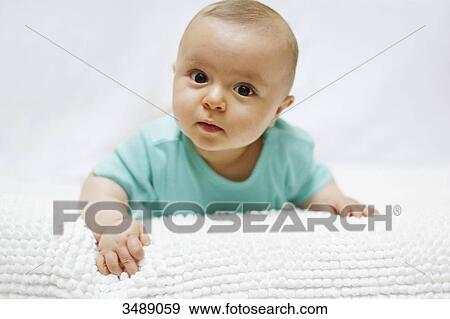 Portrait of a 8 months baby boy View Large Photo Image Stock Photo - Portrait of a 8 months baby boy. Fotosearch