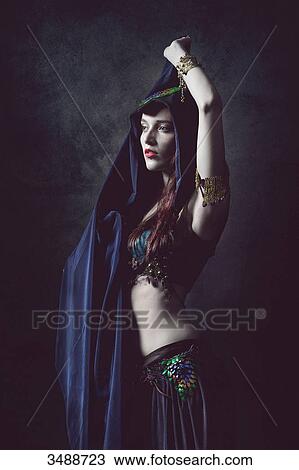 Portrait of a sensual woman in ethnic dress View Large Photo Image Stock Image - Portrait of a sensual woman in ethnic dress. Fotosearch