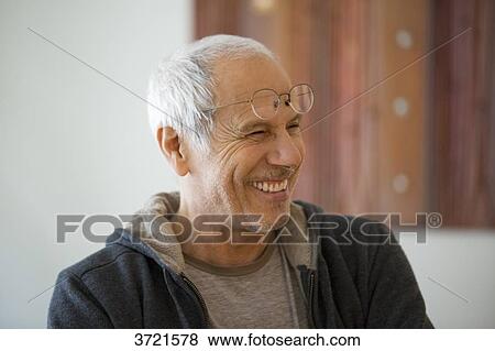 Portrait of smiling senior man View Large Photo Image Stock Photo - Portrait of smiling senior man. Fotosearch