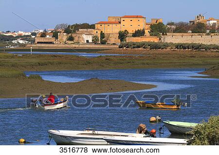 Portugal, Algarve. Faro. Old fortified city. View Large Photo Image Stock Photo - Portugal, Algarve. Faro. Old fortified city.. Fotosearch