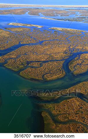 Portugal, Algarve. Faro. Ria Formosa View Large Photo Image Stock Photo - Portugal, Algarve. Faro. Ria Formosa. Fotosearch