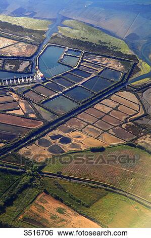Stock Photograph - Portugal, Algarve. Faro. Ria Formosa. Fotosearch